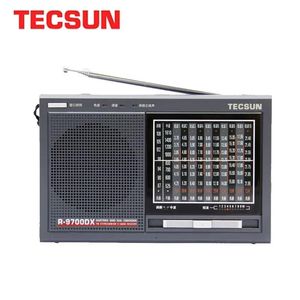 ラジオAWIND TECSUN R9700DXポータブルFMラジオステレオMW SWレシーバービルトインスピーカーデュアル会話外部アンテナジャックイヤホン