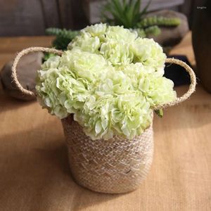 Decorative Flowers Artificial Dried Flower Peony Simulation Home Decoration Wedding Bouquet Party DIY