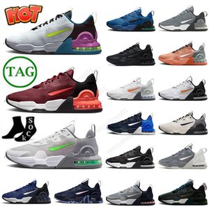 Klassisk Alpha Trainer 5 Running Shoes Designer Mans Trainers White Obsidian Team Red Cool Grey Platinum Volt Pink Walking Runner Sneakers Size EUR40-45