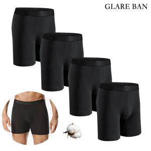 4pcs Pack Midlon Boxer Shorts Erkek iç çamaşırı pamuklu erkek külot için seksi homme boksörler kutu külot seti set lot 240108