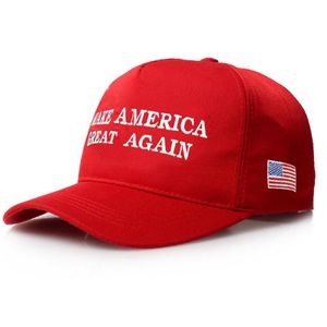 Amerika'yı Yeniden Harika Yapın Mektup Baskı Şapkası 2017 Cumhuriyetçi Snapback Beyzbol Kapağı Qolo Hat Başkan USA248Z