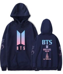 Hoodies New Kpop Bangtan Boys Autumn Love Yourself Hooded Sweatshirt7788875