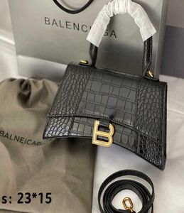 Outlet Texture Hourglass Bag 2021 New Crocodile Pattern Versatile One Shoulder Messenger Bag Fashion Handbag Girl Zlh9155253