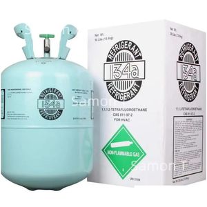 Compressor Parts Accessories Wholesale Refrigerators Zers Freon Steel Cylinder Packaging R134A Tank Refrigerant For Air Conditioners D Otfcu