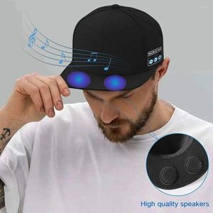 Berety Odłączana czapka baseballowa z Bluetooth Binaural Golegers Outdoor Hat Multifunkcyjna muzyka do prowadzenia sportów