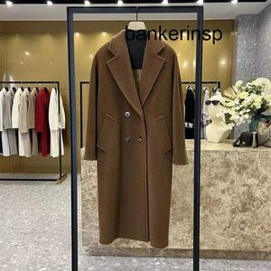 Kaşmir Coat Maxmaras Labbro Coat 101801 Saf Yün Yeni M Classic 101801 Karamel Kelimli Kaşmir Erkek ve Kadınlar İçin Kaşmir