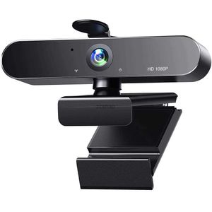 Webcams K12 1080p WebcamフルHDコンピューターPC WebCameraライブBroadcastVideo Calling Conference workl240105用のマイクロータリーカメラ