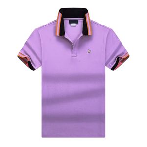 Polo di design da uomo di moda da uomo Top traspiranti Polo Coniglio Magliette ricamate Abbigliamento T-shirt a maniche corte Jfsk8