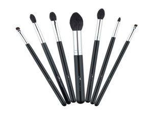 Anmor High Quality 7 Pcs Makeup Brush Set Professional Makeup Brushes Goat Hair Brochas Maquillaje Bk 142 Make up tools6182657