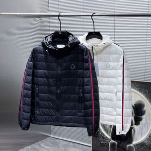 Modisch, lässig, Chaopai, klassischer Designer-Luxus, 23 neue winddichte Herbst-/Winter-Daunenjacke mit Kapuze für Herren und Damen, High-End-Mantel