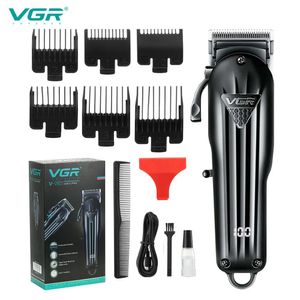 Trimmer Vgr New Style Electric Hair Clipper Gradient Electric Clipper Blade Adjustable Usb Rechargeable V282