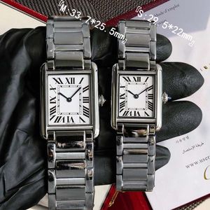 Luksusowy złoty zbiornik zegarków Women Designer Catier Panthere Watches Diamond Watch for Woman Quartz Ruch Mash