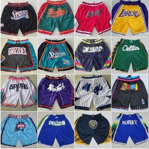 Masculino basquete de basquete curto Justdon shorts com bolsos zíper de beisebol esporte de futebol usa calças casuais ginástica praia calça justa hip pop elástico costurado