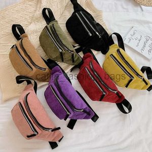 Waist Bags Corduroy Waist Bag Designer Zipper Ch Bag Sport Travel Girl Waist Belt Bags Fashion Phone Waist Pack for Womencatlin_fashion_bags