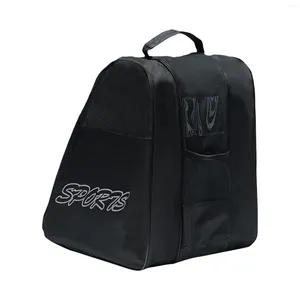 Borse da esterno Pattini a rotelle Tracolla regolabile Accessori Borsa per scarpe da pattinaggio Borsa per hockey su ghiaccio Quad Pattini in linea