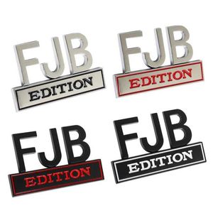FJB Edition Emblem Badge Front Hood Grille Car Sticker for Jeep Compass Renegade Ford RS200 F150 F250 F350 Silverado RAM