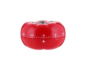 Mechanical Timer Cooking timer ABS Tomato Shape Timers For Home Kitchen 60 Minutes Alarm Countdown Tool9997243