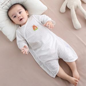 Happytobias Summer Born Baby Romper Body Suit Babies Cotton Soft Rompers幼児睡眠