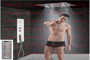 BBathroom Shower Set Accessories Faucet Panel Tap Thermostatic Mixer LED Ceiling Shower Head Rainfall Mist Shower GF52031772677