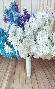 Simülasyon Kiraz Çiçeği Çiçek Şubesi Düğün Po Stüdyo Dekorasyon Yapay Şifreleme Çapraz Kiraz Çiçeği Sahte Çelenk Flo 7045190