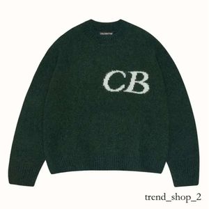 Knitdesigner Cole Buxton Sweaters Letter Jacquard Oversize Sweatshirts Men o-Neck Overdimensionerad tröja Hip Hop Sport Pants 247