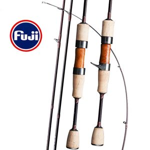 Ultralight Fuji Guide Ring Fishing Rod Carbon Fiber Spinningcasting Lure Pole Trout Fishing Rods Bait WT 158g Line WT 26LB 240127