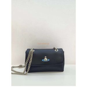 Vivienne Bag Saturn Colorsed Westry Empress Dowgare Маленькая сумка для отходов на искреную кожа с одно плечо -подводный мешок мини -маленькая сумка женская цепь кросс -кубол маленькая квадратная сумка