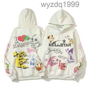 Y2K Hellstar Hoodie Tracksuit Designer Man Man Woman Pants Leng Sleeve Cotton Fashion Brand Hoodies Hoody Set Kiss Me hellstaroh56oh56p66nn