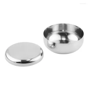 Bowls Rice Korean Stainless Steel Traditional Home Outdoor Camping Bowl Unbreakable Silver Healthy Safe Selling High Quality