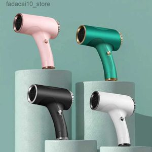Hair Dryers 2600mA Hair Dryer USB Charging Wireless Portable Dormitory for Art s Examination Drawing and Painting Dry Quickly Q240109