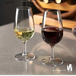 Copos de vinho 2 peças, copo de vinho transparente, personalidade criativa, material tritan, copo de vinho de plástico, taça yq240105