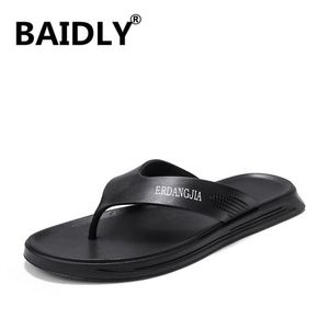 Męskie klapki plażowe Flip Flip Flops On Men Sandals Sandals Anty Slip Bath Pryszek męski obuwie zapatillas hombre220s