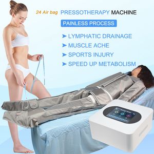 Pressotherapy Lymphatic Drainage Slimming Machine Technology Air Pressure Body Detox And With 24 Air Cells For Global Market