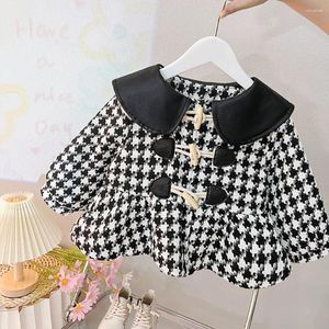 Down Coat Winter Jacket Kids Girl Parkas Cute Warm British Style For Girls Children Clothes Party Baby Coats