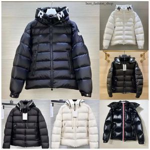 男性用のデザイナーモンクレアジャケット冬の膨らみジャケットコートパッドと肥厚されたウィンドブレーカークラシックフランスブランドzip暖かい物質522