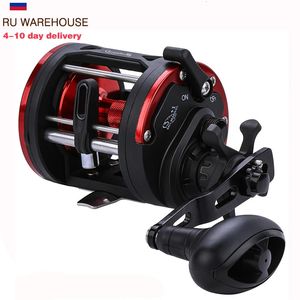 Sougayilang Trolling Reel Drum Fishing Leftright Hand Casting Sea Large Line Capacity BaitCasting 240108