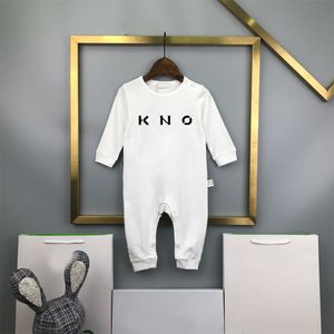 Newborn Designer Infant Bodysuit Kids Luxury Rompers Baby K Designers 100% Cotton Romper Children Cute Jumpsuits Boys Girls Brand Onesies kalekids CXD240195-6