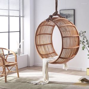 Camp Furniture Rattan Swing Garden Chair Indoor Basket Adults Reading Hanging Lounge Comfortable Sillas Para Jardin Home Decoration