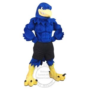 Halloween Power Eagle Maskottchen Kostüm für Party Cartoon Charakter Maskottchen Verkauf kostenloser Versand Unterstützung Anpassung