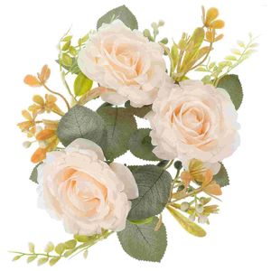 Decorative Flowers Rose Garland Holder Wedding Ceremony Decor Department Of Forestry Valentines Day Silk Cloth Decorations