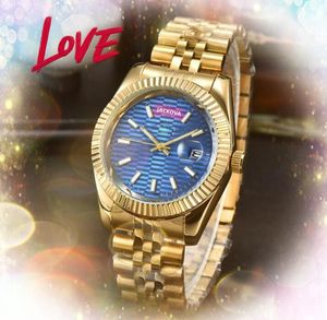 Orologio automatico al quarzo da uomo di lusso 36/41MM Tutti gli orologi in acciaio inossidabile di alta qualità Batteria al quarzo da donna Orologio da polso impermeabile con zaffiro super luminoso Regali montre de luxe