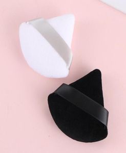 Sponges Applicators Cotton 12 Pcs Triangle Velvet Dry Powder Puff Flours Mini Face Makeup Sponge Cosmetics Soft Washable1787796