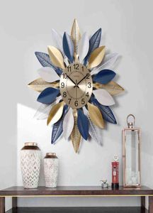 Grande orologio da parete artistico Design moderno Metal Nordic Creative Silent Luxury Wall Clock soggiorno RELOJ DECORAZIONI DELLA CASA DG50WC H5058065