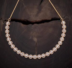 Ängelhalsband legering aaa hängen ögonblick kvinnors fit charm pärlarmband smycken silver diamant halsband guld halsband annajewel