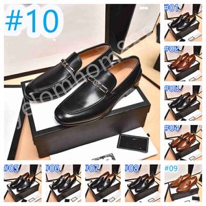 28 Stil NewLuxury Erkekler Beyefendi Ofis Sıradan Ayakkabı 2023 Moda Yüksek Kaliteli Erkek Oxford Düğün Deri Tasarımcı Elbise Ayakkabı Boyutu 38-46