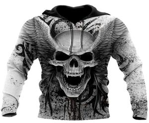 Men039s moletom com capuz moletom 3d impressão horror crânio streetwear harajuku pulôver jaqueta hip hop masculino feminino agasalho 8022697