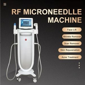 Klinik Kullanımı Fraksiyonel RF Mikro İğne Makinesi Radyo Frekans Mikroiğülük Yüksek Etkili Microbleedle RF Kırışıklıklar Sökme Cilt Kaldırma Güzellik Makinesi