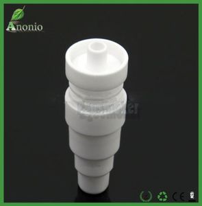 Chiodo in ceramica senza cupola 10mm14mm 18mm 6 in 1 Chiodo in ceramica cinese Nais Banger per vaporizzatore Vaping Ceramic E Naill Smoker Access3665491