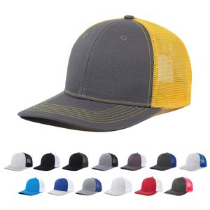 Desiger Trucker-Hüte für Herren und Damen, Baseballkappen, Hip Hop, verstellbar, Patchwork, Snapback, Erwachsenengröße, Sommer-Sonnenhüte, Visier