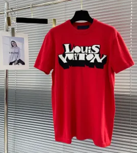 Erkekler Tişört Tasarımcı Yüksek Sokak Moda High Street Pamuk Kısa Kollu T-Shirt Jumper Erkekler ve Kadınlar İçin Nefes Alabilir Y2K